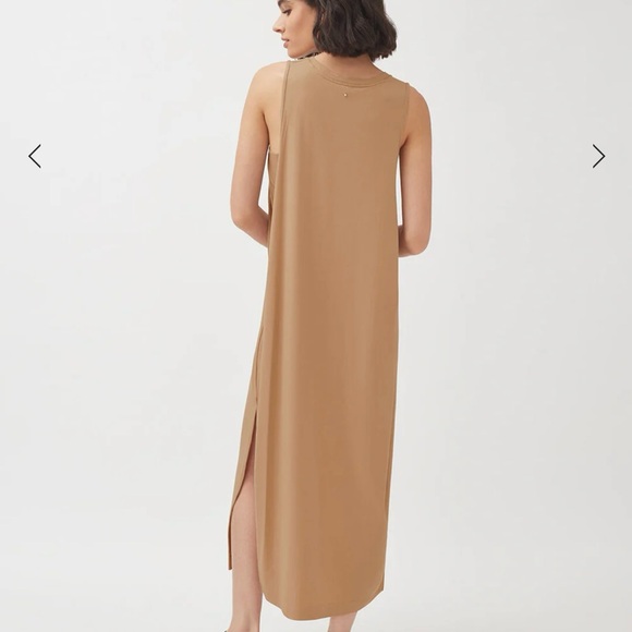 Cuyana Drape-Back Dress - Picture 3 of 8